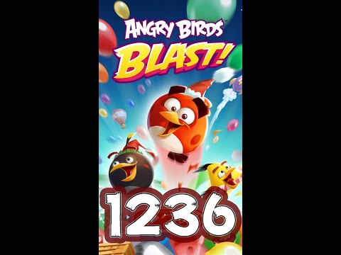 【ABB】アングリーバードブラスト　レベル1236　ハード　－　Angry Birds Blast  Level 1236  - iOS/Android