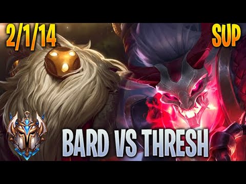 Bard vs Thresh - Support - 10.22 KR Challenger