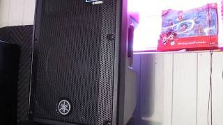 Video thumbnail for Al's Yamaha DBR12 active speaker review by Al Poulin
