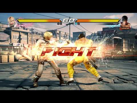 TEKKEN7 GAMEPLAY | LEO VS LAW