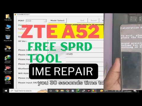 ZTE A52 IMEI REPAIR FREE TOOL#zte