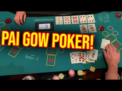 PAI GOW POKER ACTION IN LAS VEGAS! DECEMBER 3RD 2024