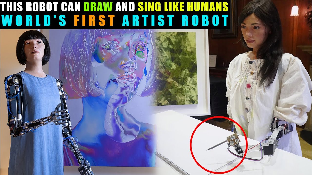 World's First Ultra Realistic Artist Robot | AI-Da | Artificial Intelligence