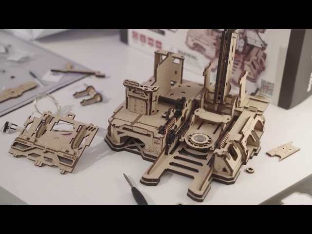 Vídeo relacionado con ROKR Puzzle 3D Madera el Transbordador Espacial, Maquetas para Construir Adultos Cohete, Regalos de Cumpleaños para Niños y Adultos, Space Shuttle, LKA02