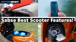 स्कूटर के बेहतरीन फीचर्स - Top 9 Scooter Features | MotorBeam हिंदी