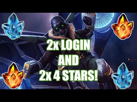 2X VULTURE LOGIN CRYSTALS AND 2X 4 STAR CRYSTALS! (MCOC)