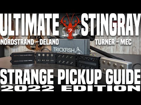 Ultimate Stingray Strange Pickup Guide 2022 Edition - ft Trickfish IPA Preamp - LowEndLobster Builds