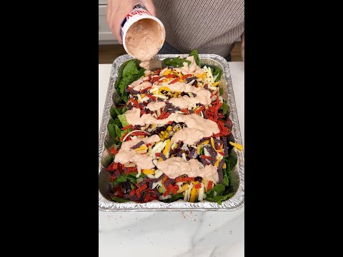 Delicious Mexican style salad