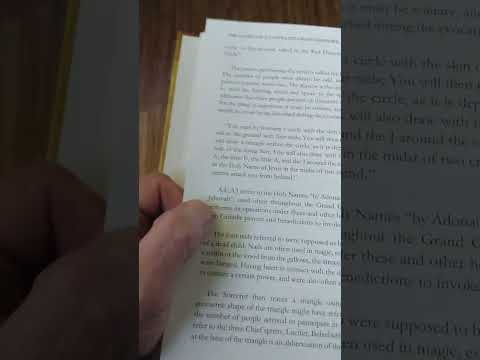 Chris' Occult Corner - Reading From the Grand Grimoire / Red Dragon - YouTube video interview with Aaman Lamba about occult literature and grimoires