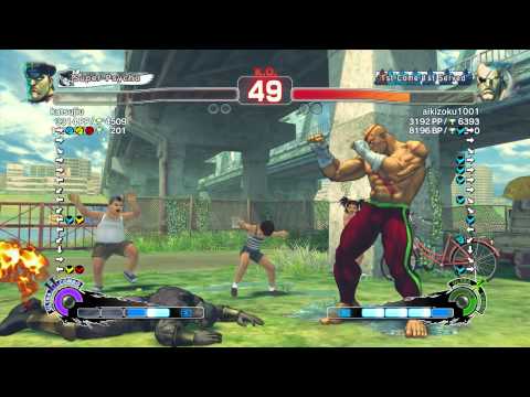 katsujiu (BISON) Vs aikizoku (SAGAT) SSF4 Arcade Edition 2012 (1080p) [HD]