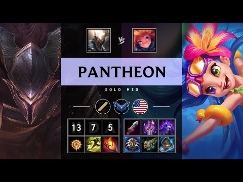 Pantheon Mid vs Zoe - NA Diamond Patch 25.17