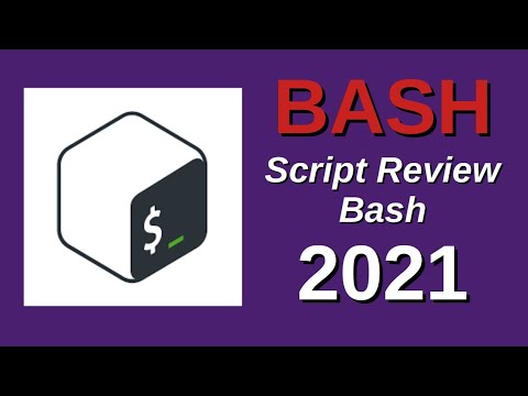 BASH Script Review Bash 2021