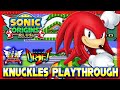 Sonic Origins Plus PS4 1080p Sonic Drift 2 With Knuckles Playthrough