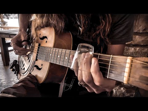 SHOT GLASS BACK PORCH SLIDE | Delta Blues Guitar