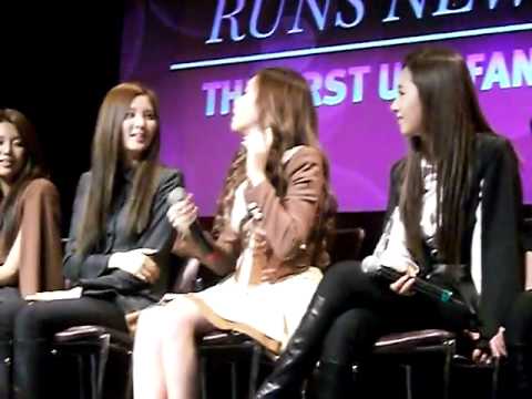 [Fancam] SNSD Jessica @Fan Meeting in NYC