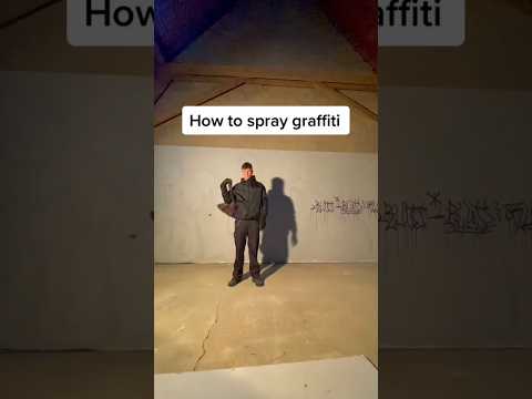Tutorial Simple Graffiti #art #graffiti #painting #shorts #streetart
