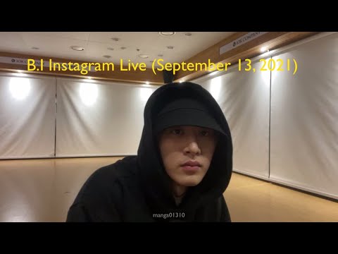 [FULL] Kim Hanbin (B.I) Instagram LIVE(September 13, 2021) @shxxbi131