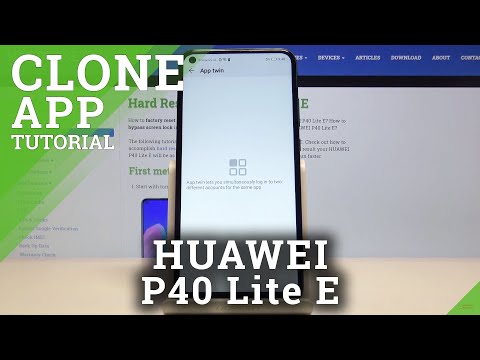 How to Clone App in Huawei P40 Lite E