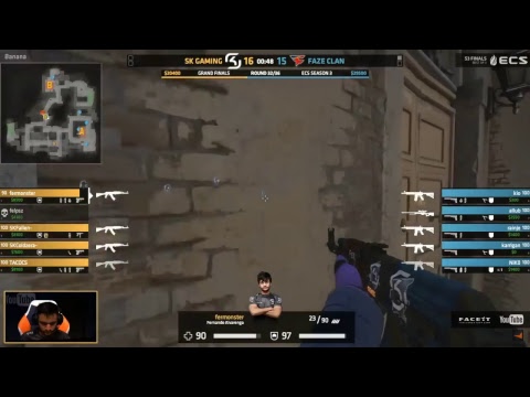 ECS S3 FINAL- Game 3 SK GAMING VS FAZE CLAN- bo3