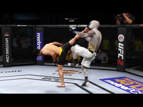 (MMA) Bruce Lee vs. White Skull (EA Sports UFC 2)