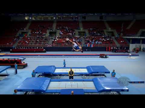 SMITH Oscar (SWE) - 2017 Trampoline Worlds, Sofia (BUL) - Qualification Trampoline Routine 2