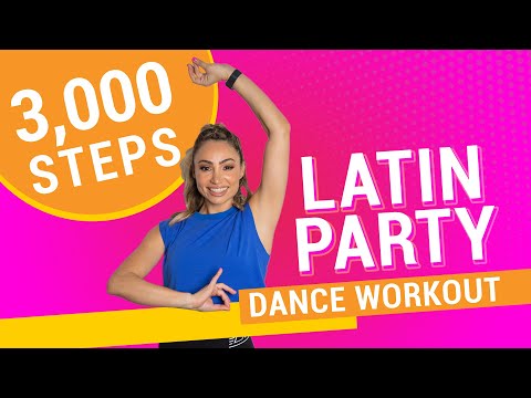3000 Steps | 30 Minute Latin Party Dance Mix | Full Body Cardio Dance Workout | Gina B
