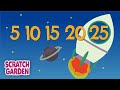 The Counting by Fives Song | Counting Songs | Scratch Garden