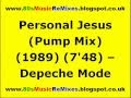 Personal Jesus (Pump Mix) - Depeche Mode | Francois Kevorkian | 80s Dance Music | 80s Club Mixes