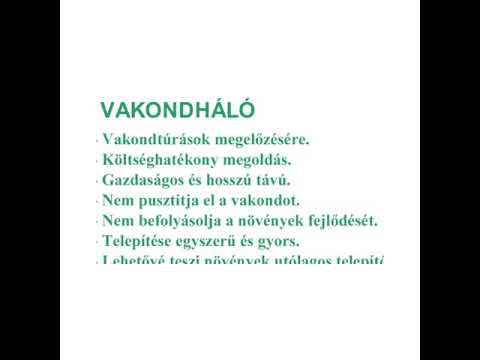 Vakondháló 1*100 m 44g/m2 (#14*14mm)
