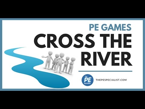 PE Games - Cross the River |Team Building, Cooperative|