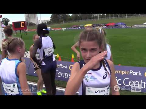 Girl's U13 800m Final | 2017 ASICS Australian Little Athletics Championships