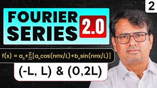 Fourier Series 2.0 | Fourier Series for Interval (-L,L) & (0,2L) by GP Sir