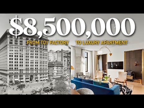 Touring an $8.5 Million Condo Converted from a TOY FACTORY