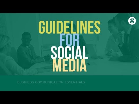 Guidelines for Social Media