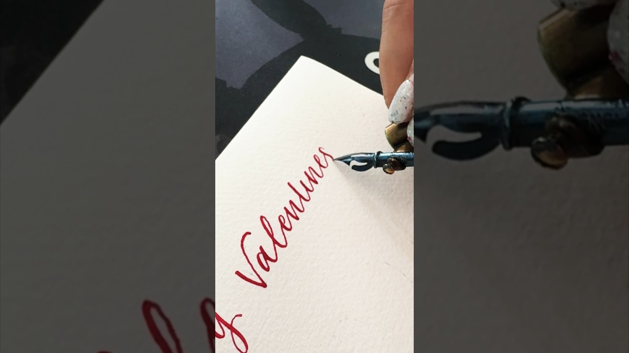 Happy Valentine’s Day loves! 💕 #lovefool #valentine #lettering #satisfying