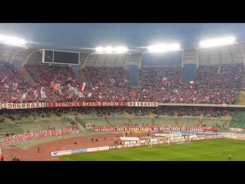 Bari Novara 3 - 4 tifo da brividi