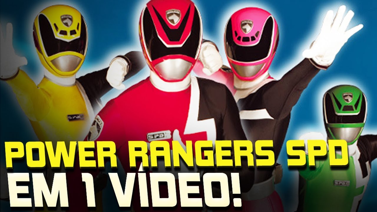 POWER RANGERS S.P.D. - Entenda a HISTÓRIA COMPLETA em 1 VÍDEO!