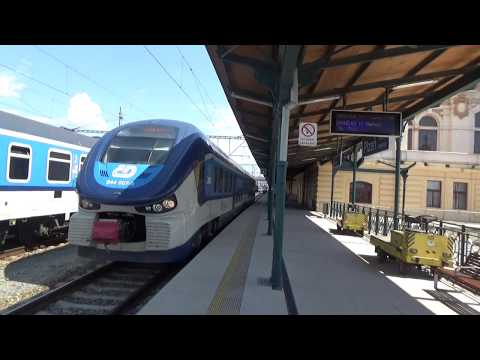 Osobní vlak 7412 odjezd Plzeň hl.n.