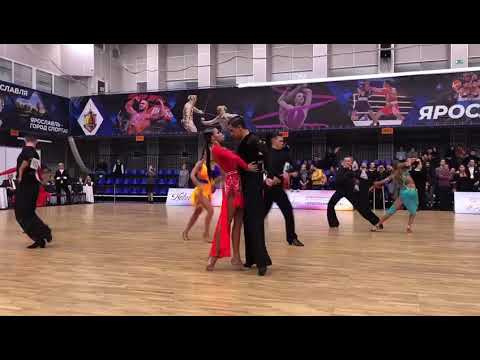 Milev - Darchuk, BUL I 2019 IO Adults Latin Yaroslavl F PD