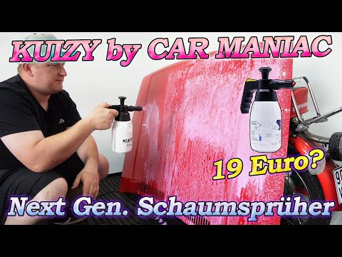 KUIZY by CAR MANIAC Next Gen. Schaumsprüher für 45€ im Test - Wenig Inhalt aber viel Leistung?