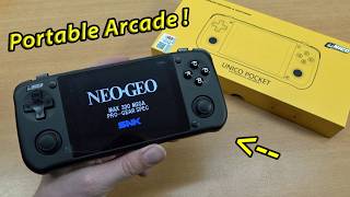 Forgotten Way To Play Neo Geo Retro Arcade On The Go!  Unico EM4 👌