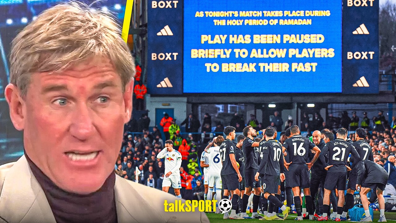 Simon Jordan Reacts to Leeds Fans' Booing during Ramadan Pause during Man City Defeat!