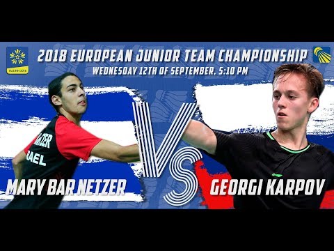 May Bar Netzer vs Georgii Karpov (MS, R64) - European Jnr. C’ships 2018