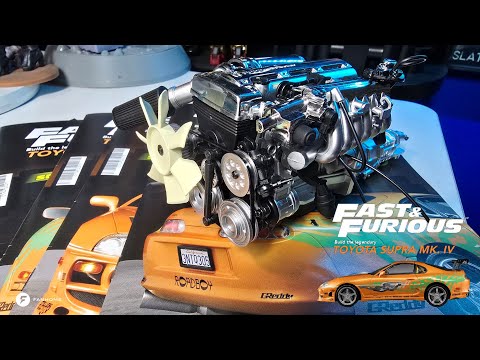 Build the Fast & Furious Toyota Supra - Pack 4 - Stages 9-14