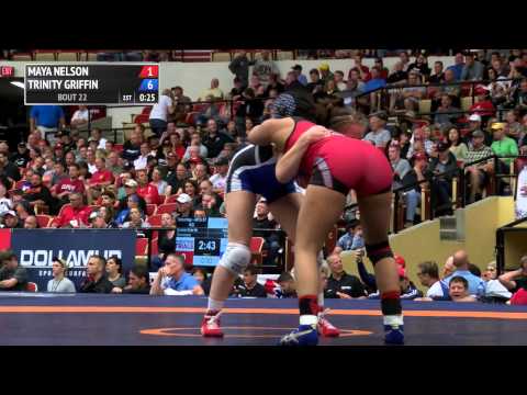 58kg q, Trinity Griffin, Sunkist Kids vs Maya Nelson, Sunkist Kids