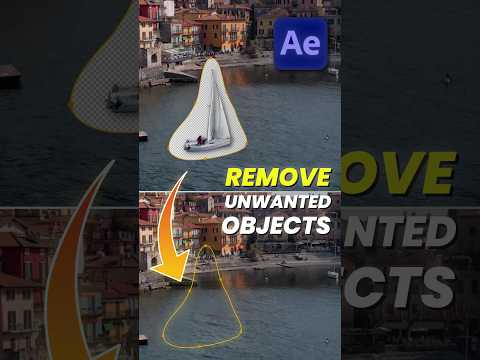 Content Aware Fill After Effects  #tutorial #aftereffects