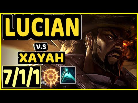 THEUSMA (LUCIAN) vs XAYAH - 7/1/1 KDA BOTTOM ADC GAMEPLAY - BR Ranked GRANDMASTER