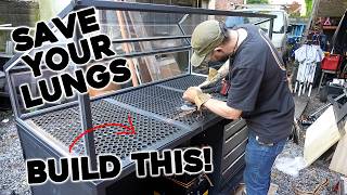 I Built a DIY Downdraft Table and Saved My Lungs!