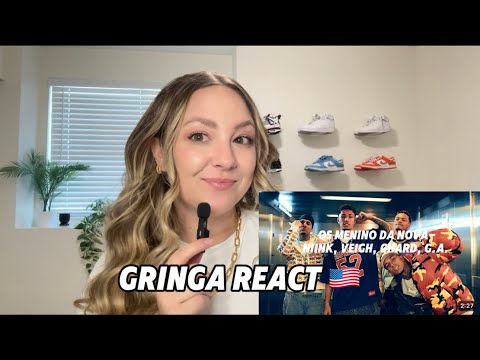 GRINGA REACT 🇺🇸: OS MENINO DA NOVA- NIINK, VEIGH, GHARD, G.A.
