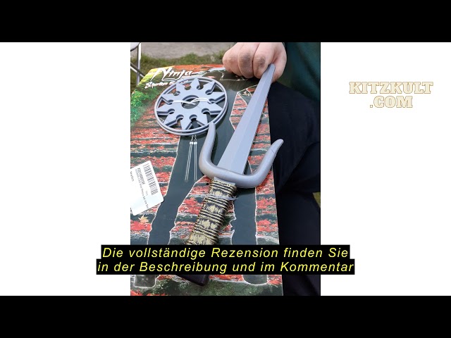 Vídeo relacionado con W WIDMANN MILANO Party Fashion - Sai ninja 42 cm juego 2 unidades
